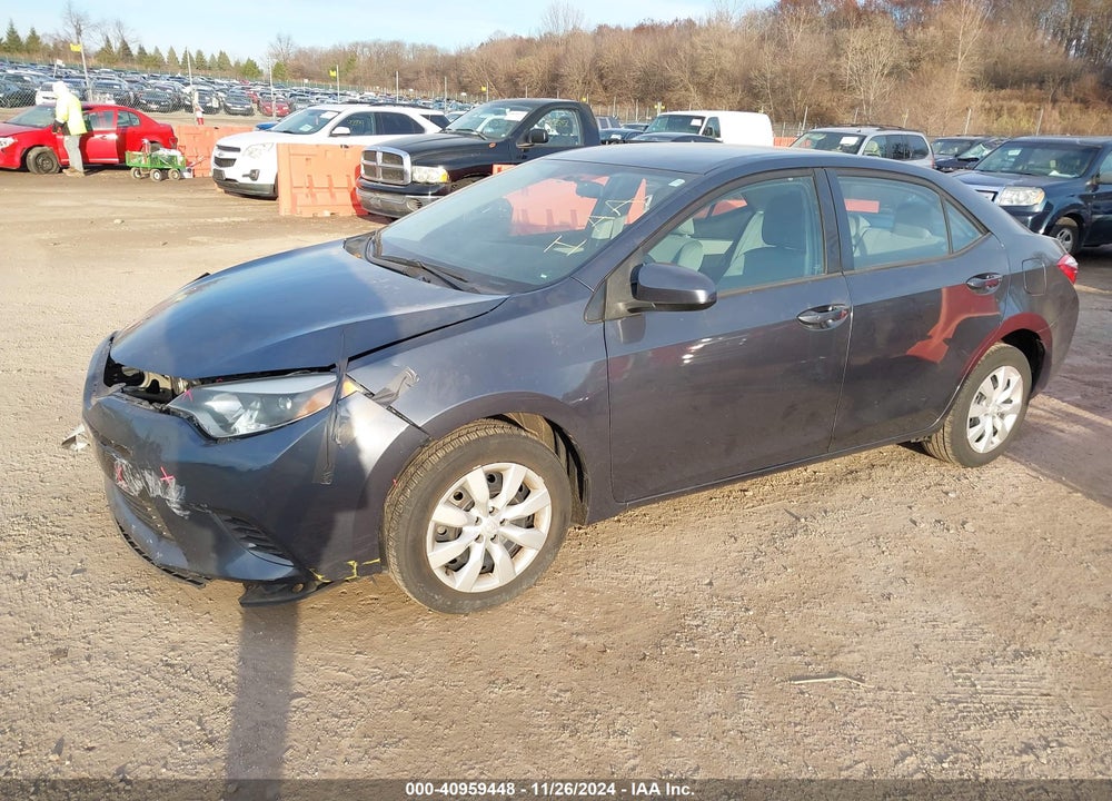 2016 TOYOTA COROLLA LE VIN: 5YFBURHE7GP423921