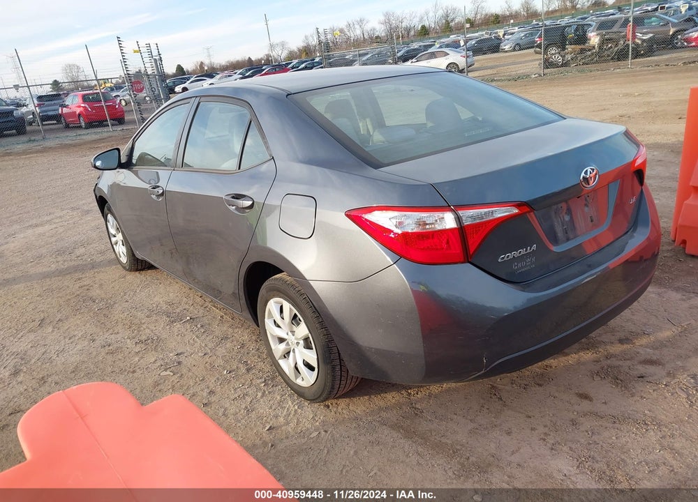 2016 TOYOTA COROLLA LE VIN: 5YFBURHE7GP423921
