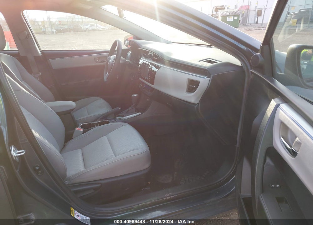 2016 TOYOTA COROLLA LE VIN: 5YFBURHE7GP423921