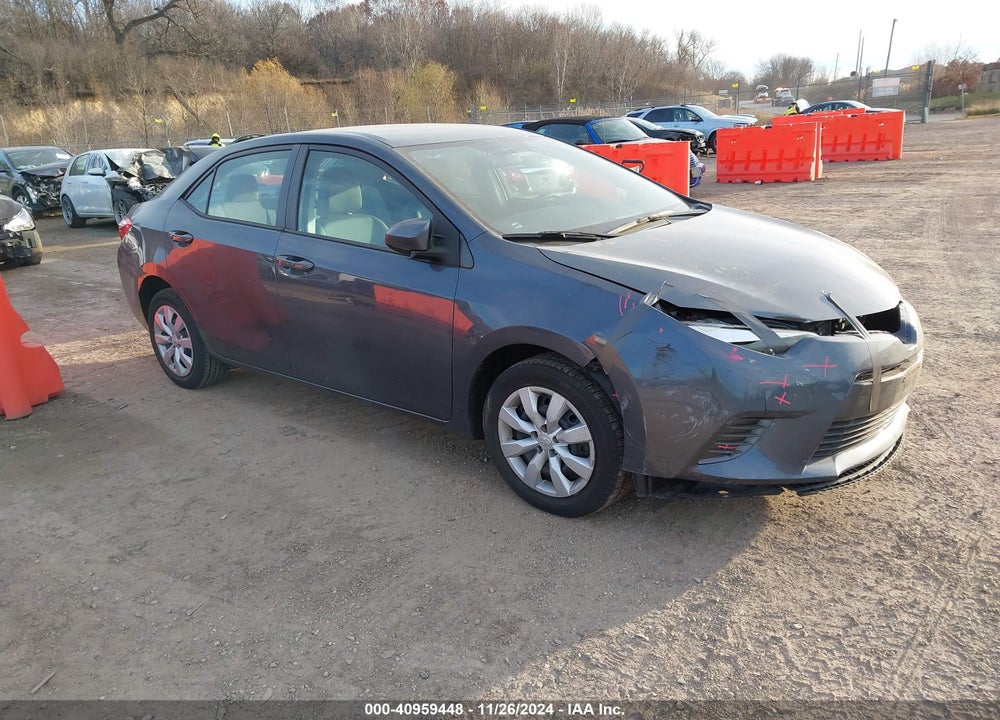 2016 TOYOTA COROLLA LE VIN: 5YFBURHE7GP423921