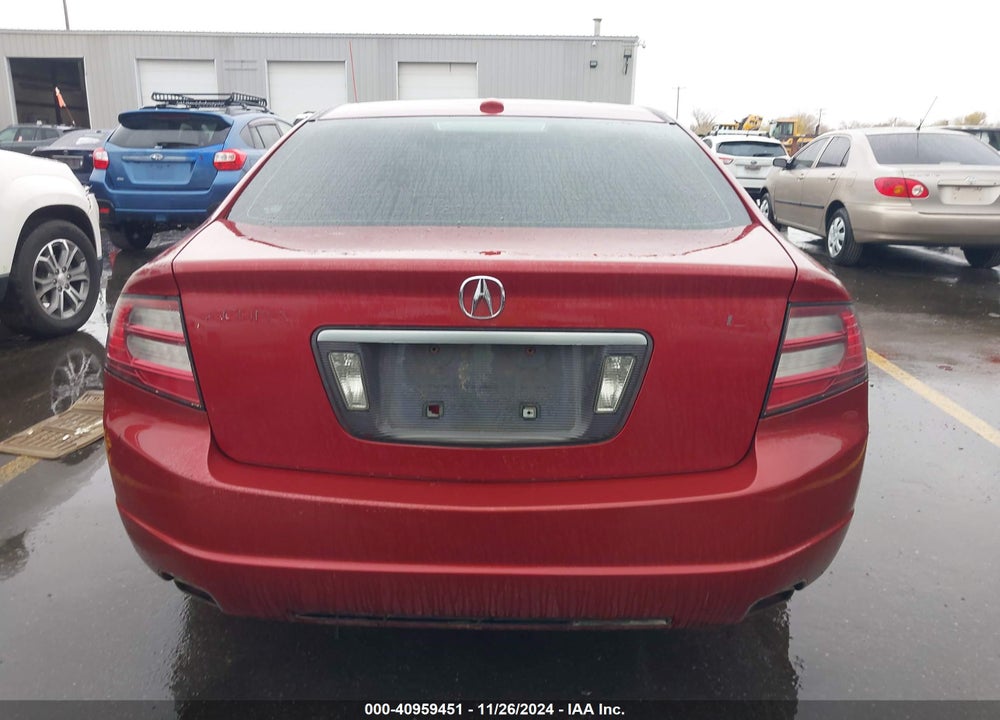 2008 ACURA TL 3.2 VIN: 19UUA66208A040869