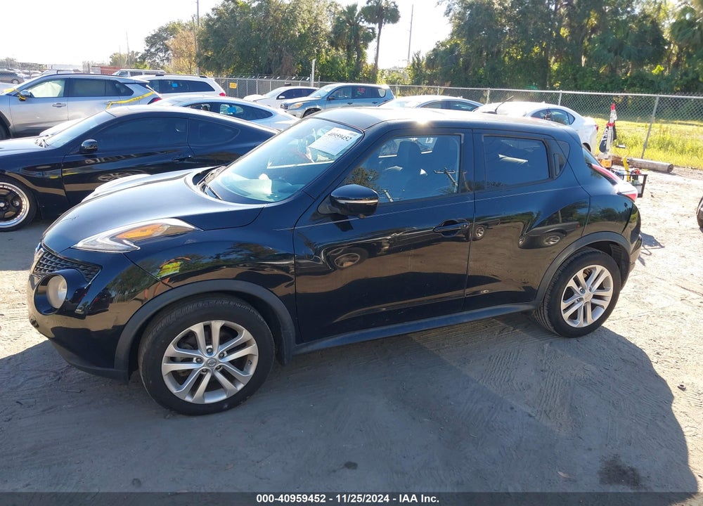 2015 NISSAN JUKE SL VIN: JN8AF5MR7FT504372