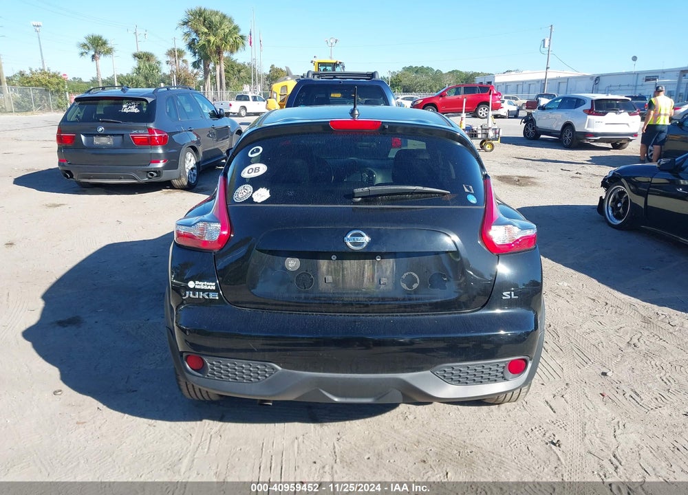 2015 NISSAN JUKE SL VIN: JN8AF5MR7FT504372