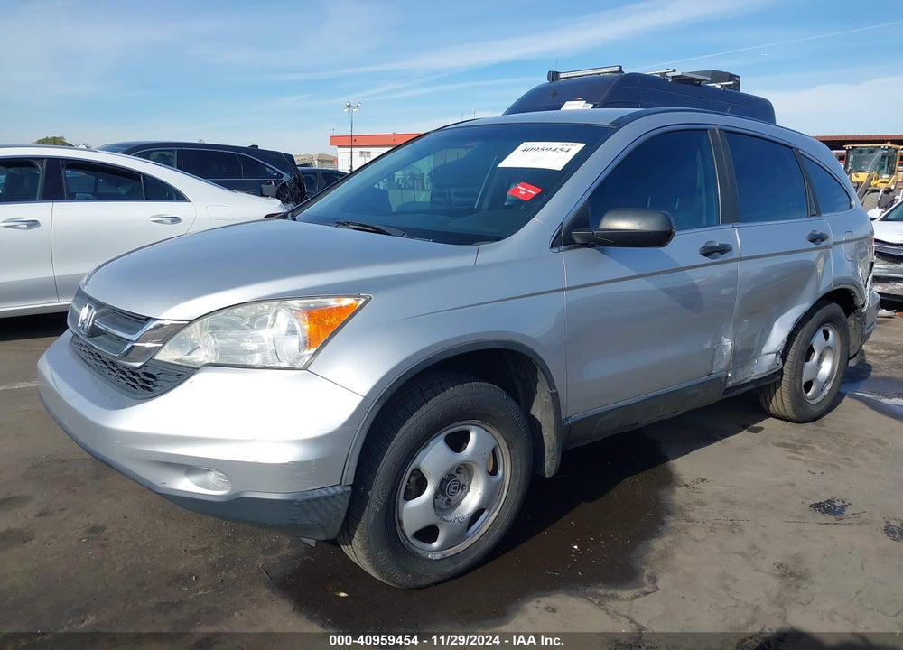 2010 HONDA CR-V LX VIN: 5J6RE3H34AL036051