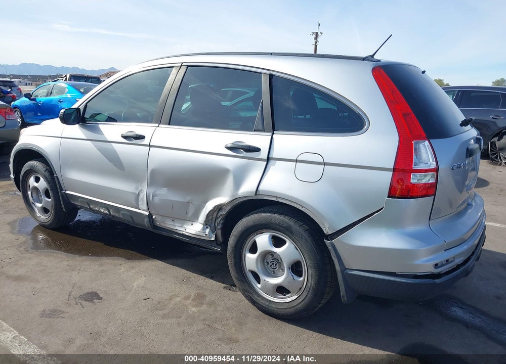 2010 HONDA CR-V LX VIN: 5J6RE3H34AL036051