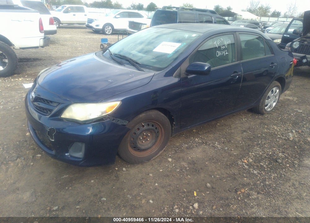 2012 TOYOTA COROLLA LE VIN: 5YFBU4EE7CP018742