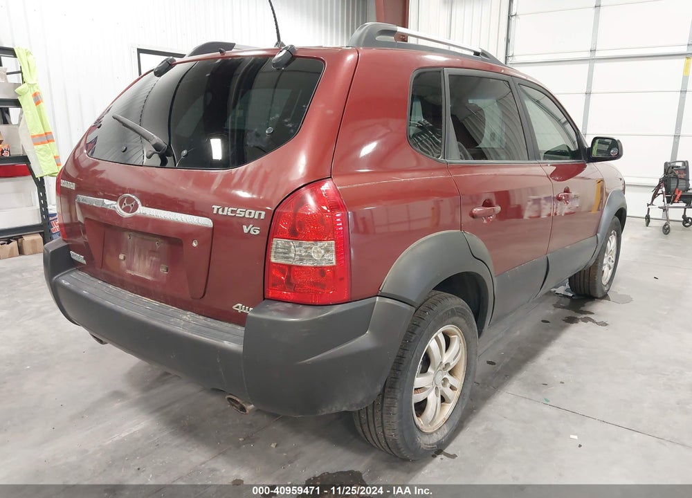 2006 HYUNDAI TUCSON GLS/LIMITED VIN: KM8JN72D16U321573