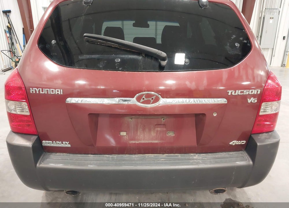 2006 HYUNDAI TUCSON GLS/LIMITED VIN: KM8JN72D16U321573