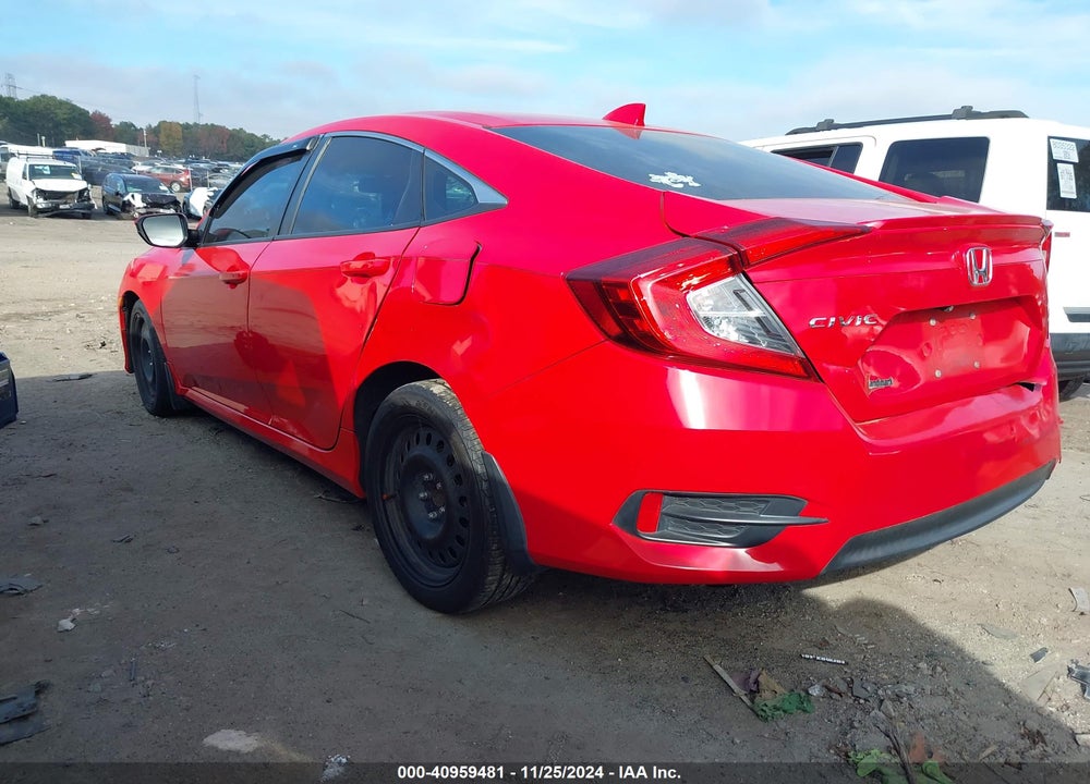 2017 HONDA CIVIC EX-L VIN: 2HGFC1F87HH651672