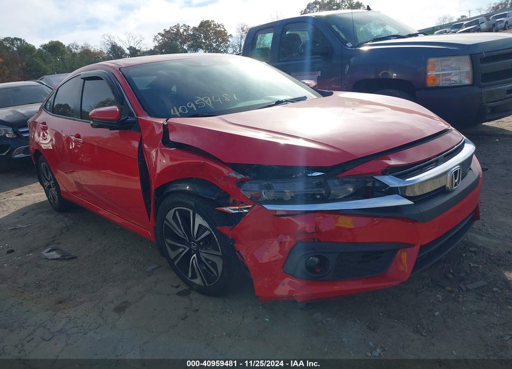 2017 HONDA CIVIC EX-L VIN: 2HGFC1F87HH651672