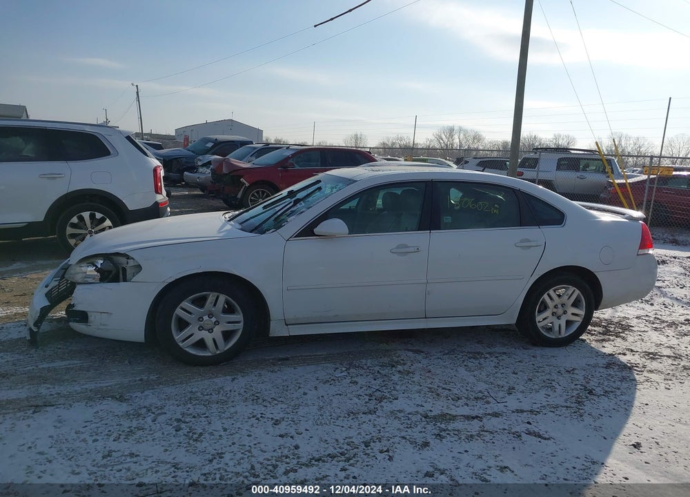 2011 CHEVROLET IMPALA LT VIN: 2G1WG5EK8B1107083