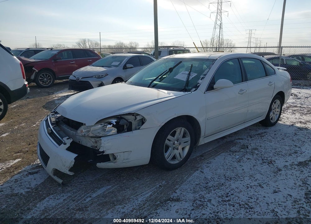 2011 CHEVROLET IMPALA LT VIN: 2G1WG5EK8B1107083
