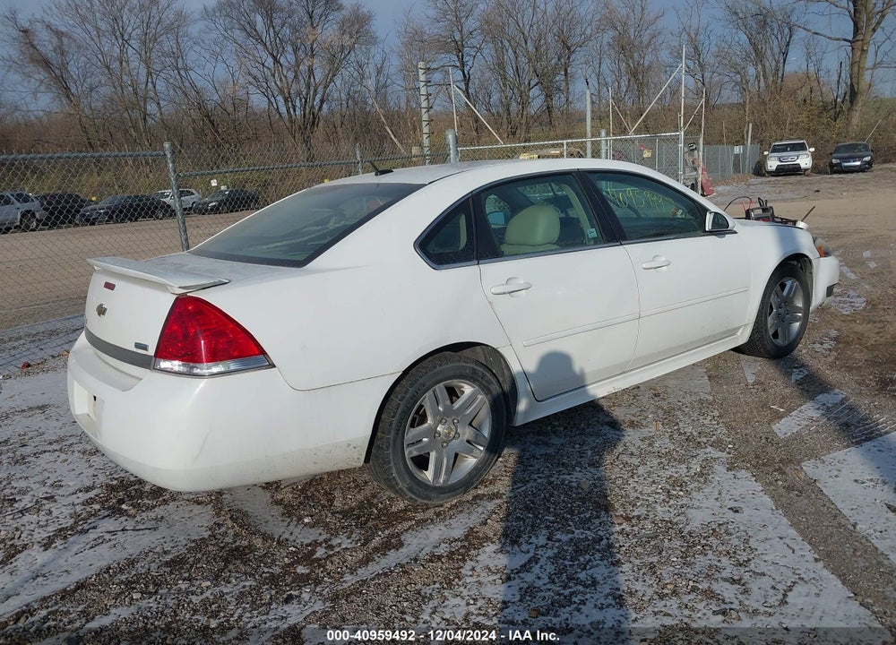 2011 CHEVROLET IMPALA LT VIN: 2G1WG5EK8B1107083