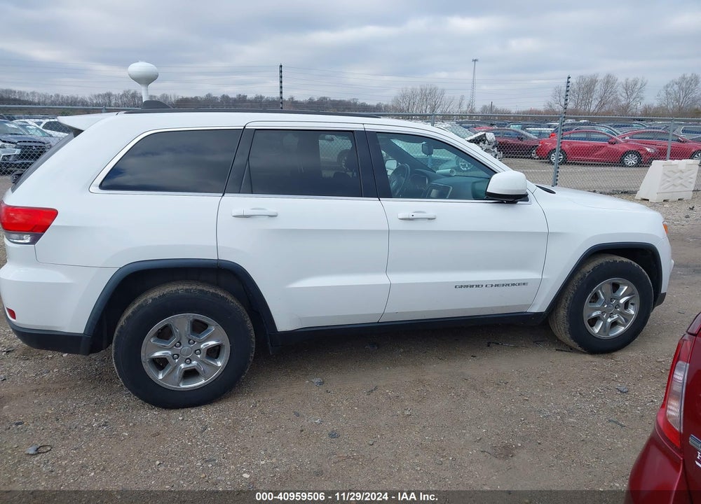 2014 JEEP GRAND CHEROKEE LAREDO VIN: 1C4RJFAGXEC396298