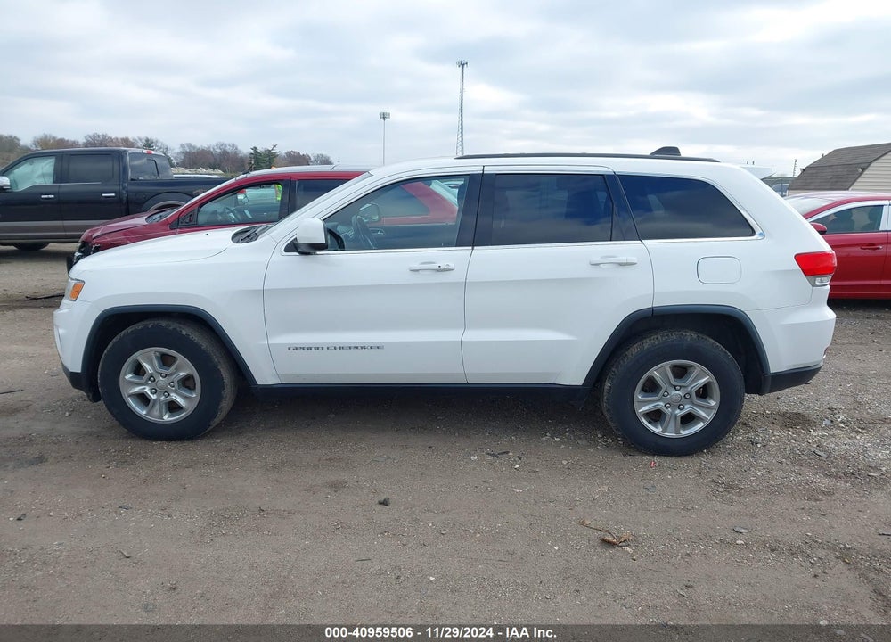 2014 JEEP GRAND CHEROKEE LAREDO VIN: 1C4RJFAGXEC396298