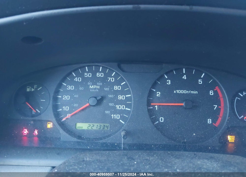 2001 NISSAN XTERRA XE-V6 VIN: 5N1ED28T41C565254