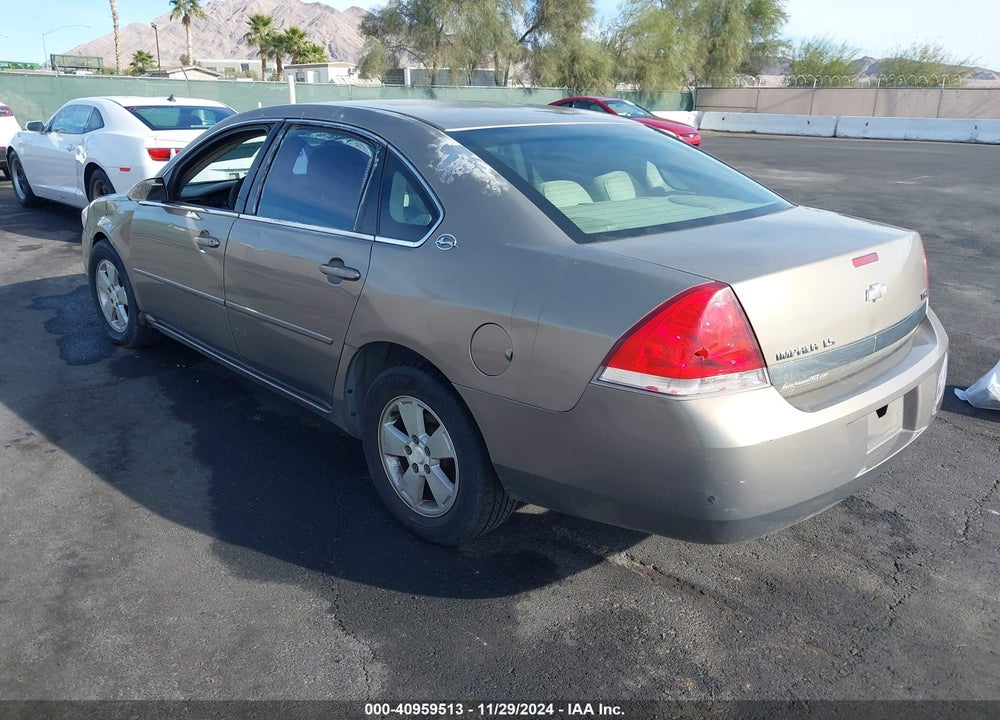 2007 CHEVROLET IMPALA LS VIN: 2G1WB58K479381819