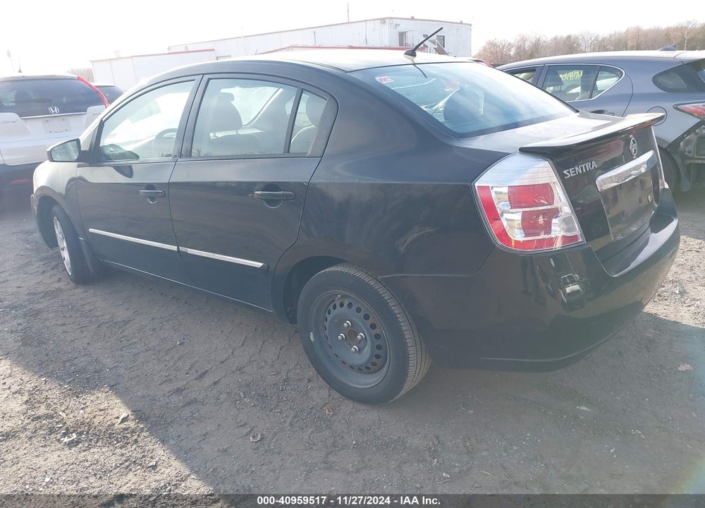 2012 NISSAN SENTRA 2.0 S VIN: 3N1AB6AP2CL781501