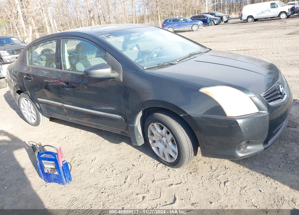 2012 NISSAN SENTRA 2.0 S VIN: 3N1AB6AP2CL781501