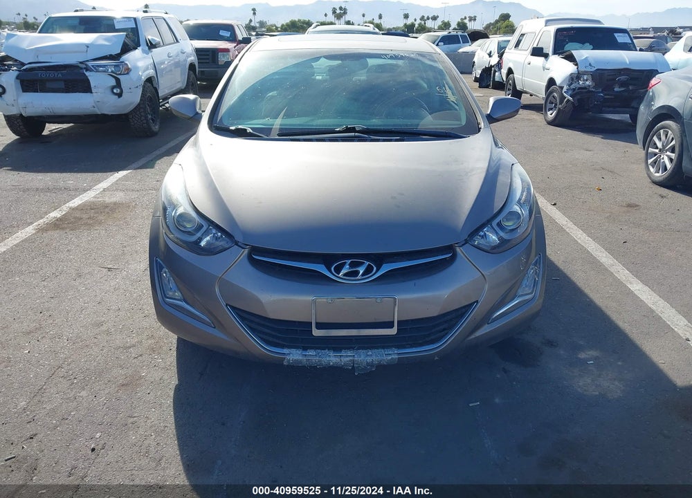 2015 HYUNDAI ELANTRA SE VIN: 5NPDH4AEXFH603190