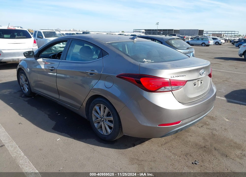 2015 HYUNDAI ELANTRA SE VIN: 5NPDH4AEXFH603190