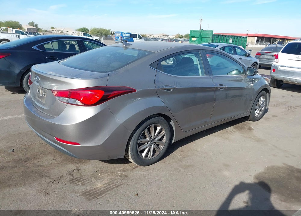 2015 HYUNDAI ELANTRA SE VIN: 5NPDH4AEXFH603190