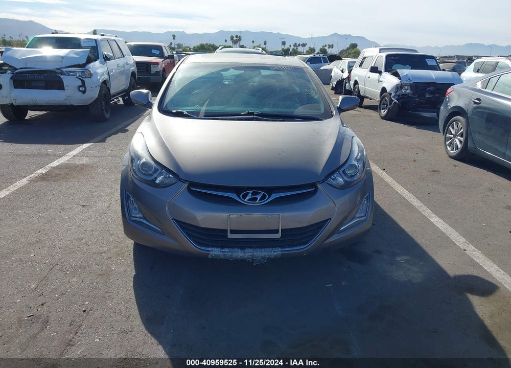 2015 HYUNDAI ELANTRA SE VIN: 5NPDH4AEXFH603190