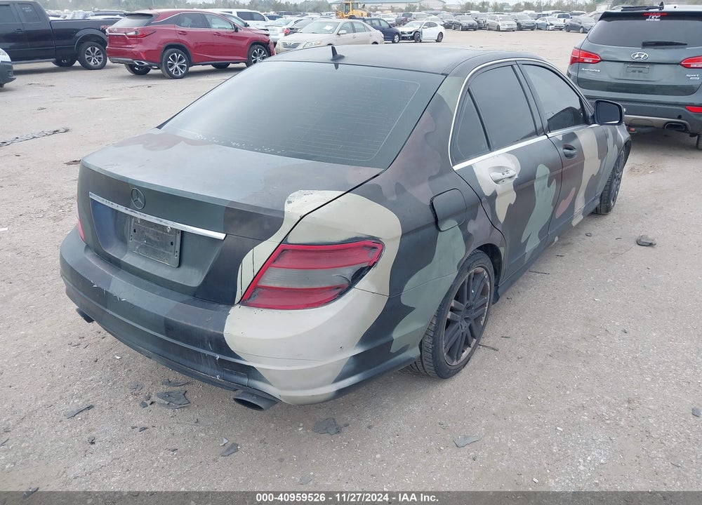 2009 MERCEDES-BENZ C 300 LUXURY/SPORT VIN: WDDGF54X09R046377