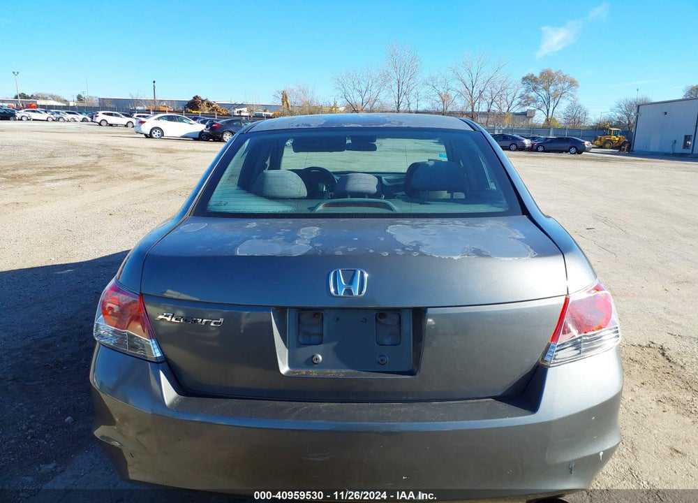 2009 HONDA ACCORD 2.4 LX-P VIN: 1HGCP26419A038229