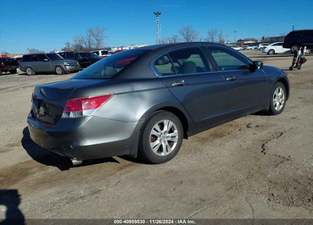 2009 HONDA ACCORD 2.4 LX-P VIN: 1HGCP26419A038229