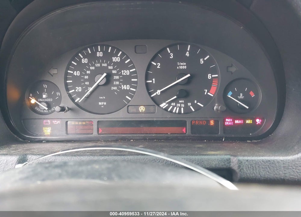 2003 BMW X5 3.0I VIN: 5UXFA53513LV81800