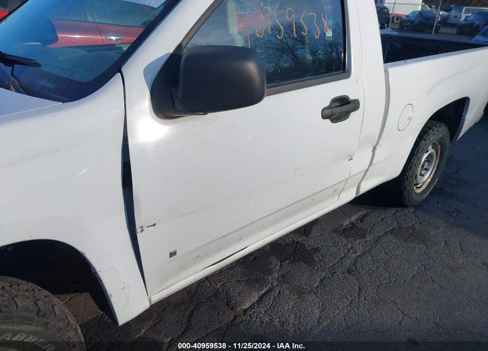 2008 CHEVROLET COLORADO WORK TRUCK VIN: 1GCCS14E788133547