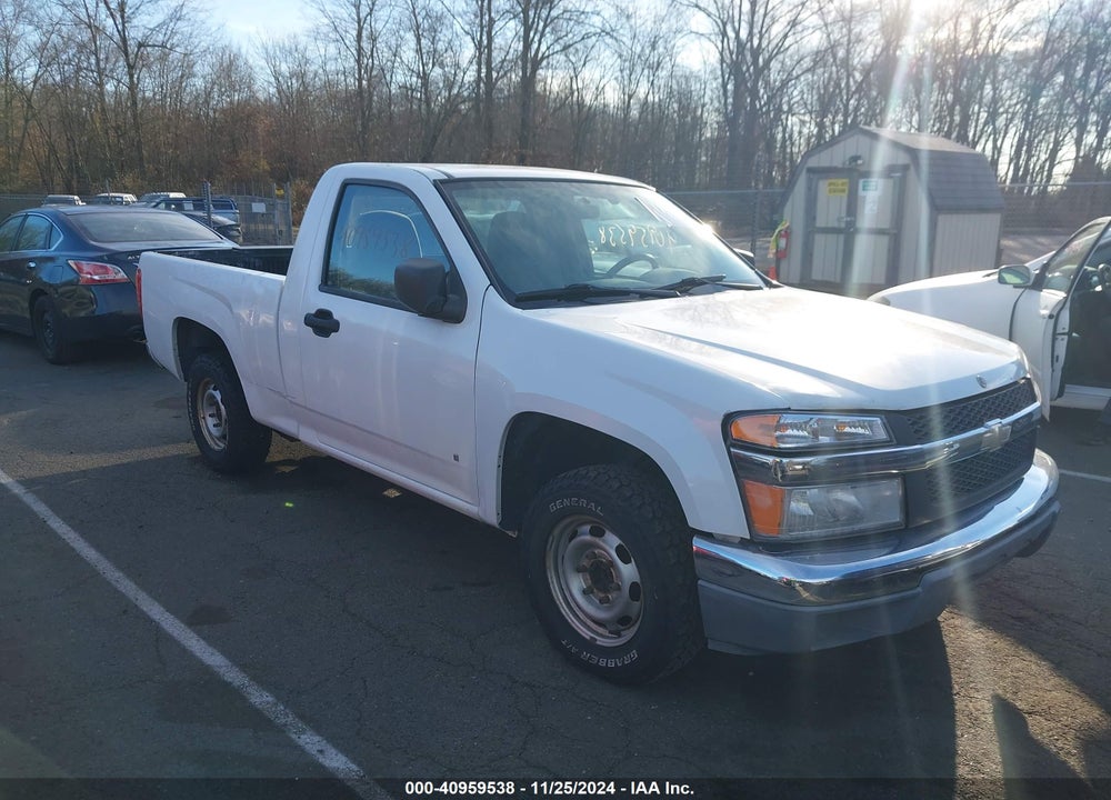 2008 CHEVROLET COLORADO WORK TRUCK VIN: 1GCCS14E788133547