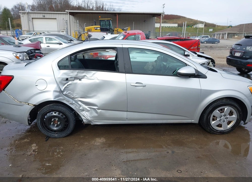 2016 CHEVROLET SONIC LS AUTO VIN: 1G1JA5SH6G4132628