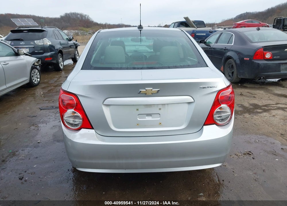 2016 CHEVROLET SONIC LS AUTO VIN: 1G1JA5SH6G4132628