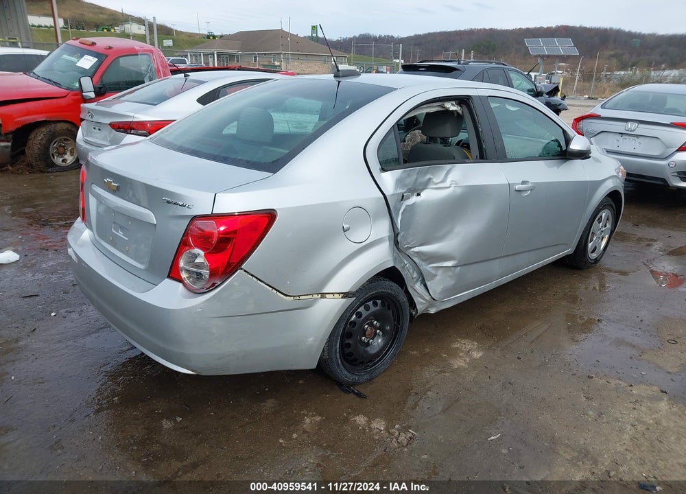 2016 CHEVROLET SONIC LS AUTO VIN: 1G1JA5SH6G4132628