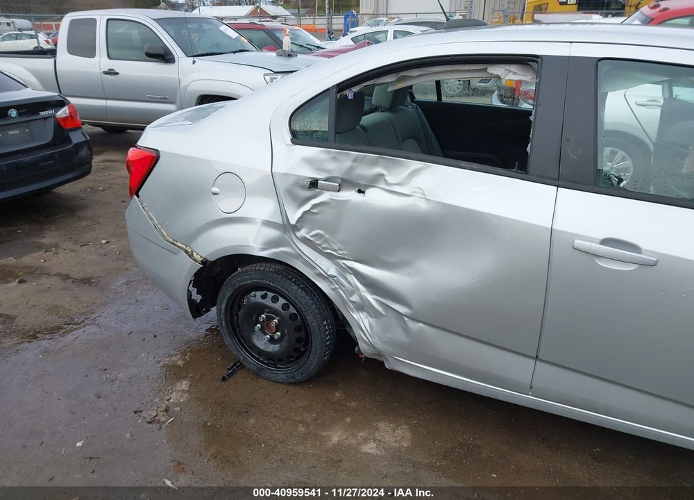 2016 CHEVROLET SONIC LS AUTO VIN: 1G1JA5SH6G4132628
