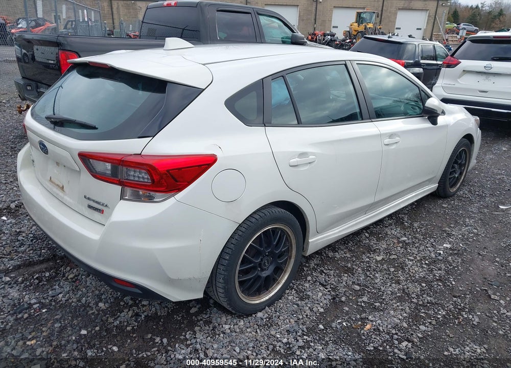 2020 SUBARU IMPREZA SPORT 5-DOOR VIN: 4S3GTAM63L3732619