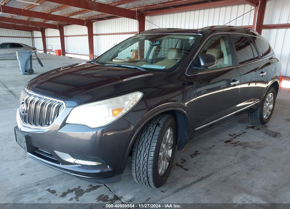 2014 BUICK ENCLAVE LEATHER VIN: 5GAKRBKD3EJ347321