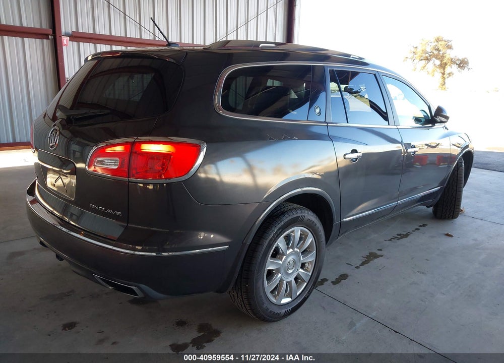 2014 BUICK ENCLAVE LEATHER VIN: 5GAKRBKD3EJ347321