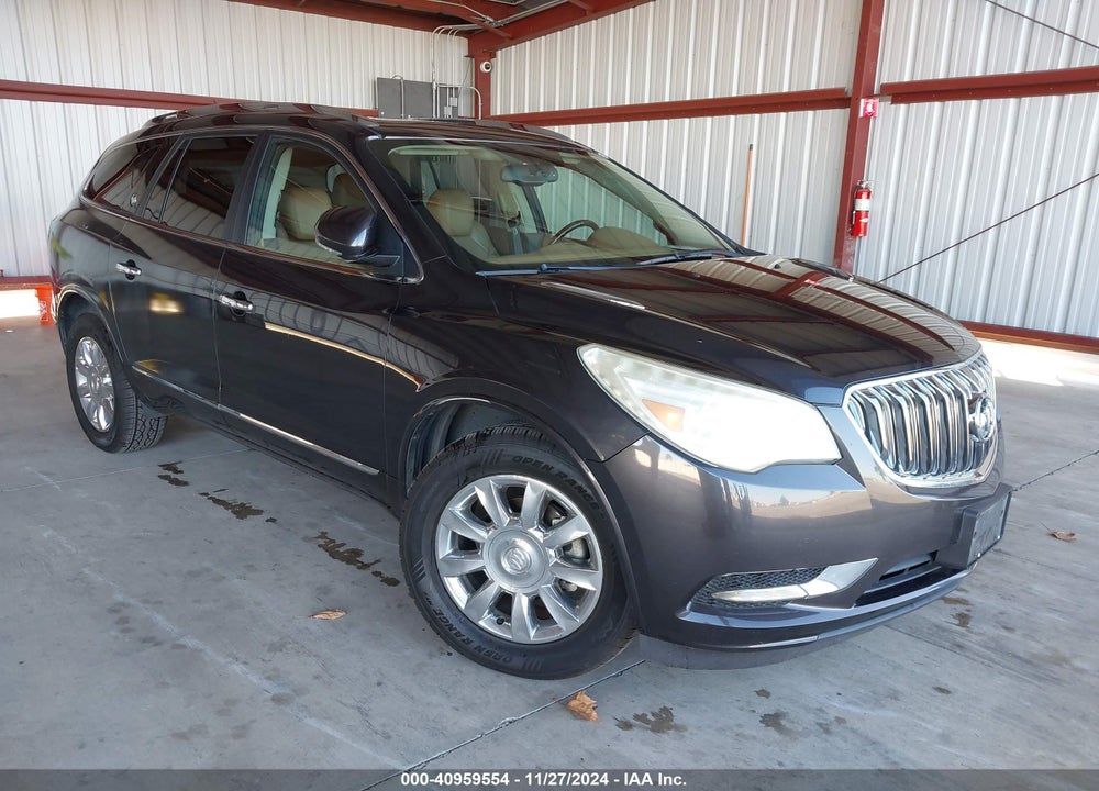 2014 BUICK ENCLAVE LEATHER VIN: 5GAKRBKD3EJ347321