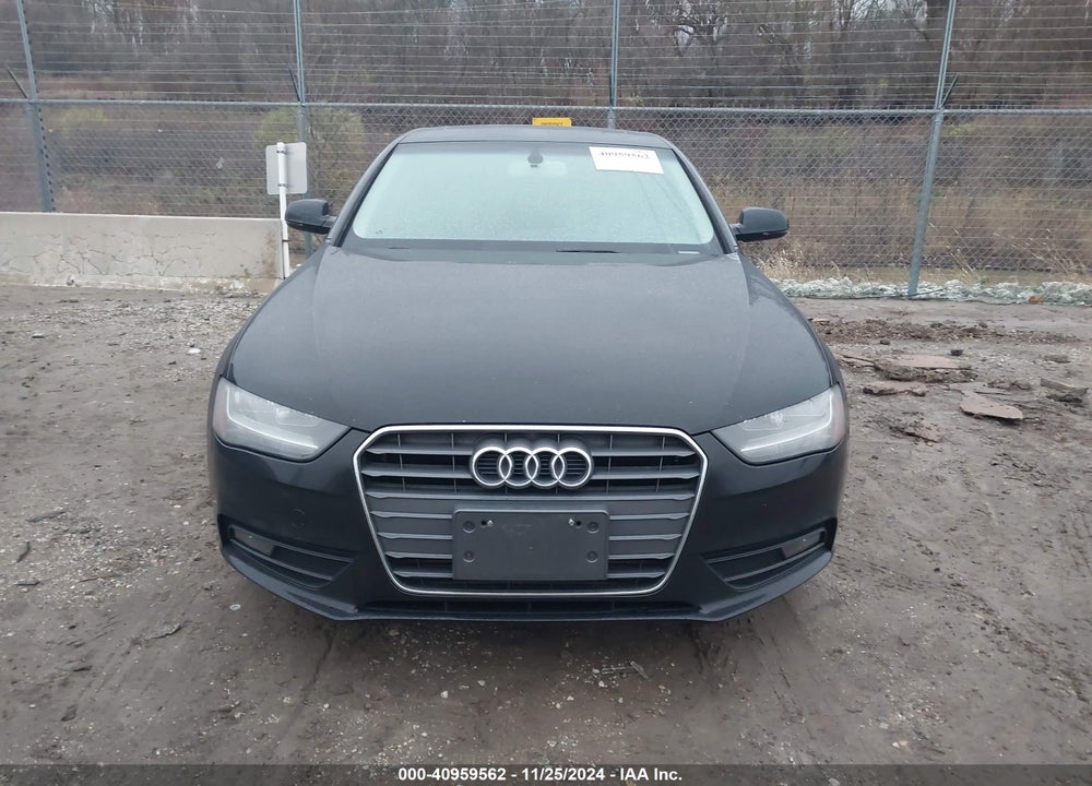 2014 AUDI A4 2.0T PREMIUM VIN: WAUAFAFL2EN019425