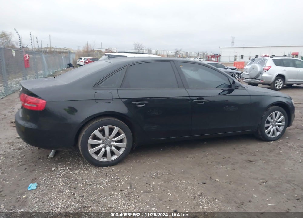 2014 AUDI A4 2.0T PREMIUM VIN: WAUAFAFL2EN019425