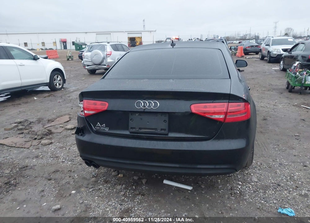2014 AUDI A4 2.0T PREMIUM VIN: WAUAFAFL2EN019425