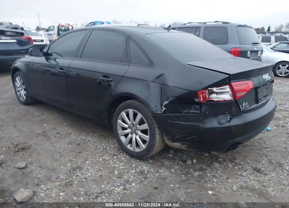 2014 AUDI A4 2.0T PREMIUM VIN: WAUAFAFL2EN019425