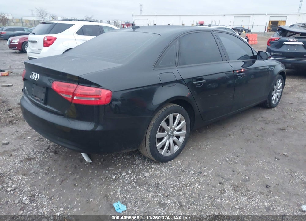 2014 AUDI A4 2.0T PREMIUM VIN: WAUAFAFL2EN019425