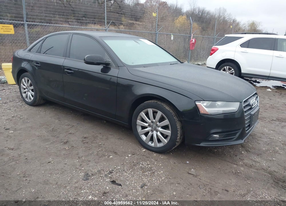 2014 AUDI A4 2.0T PREMIUM VIN: WAUAFAFL2EN019425