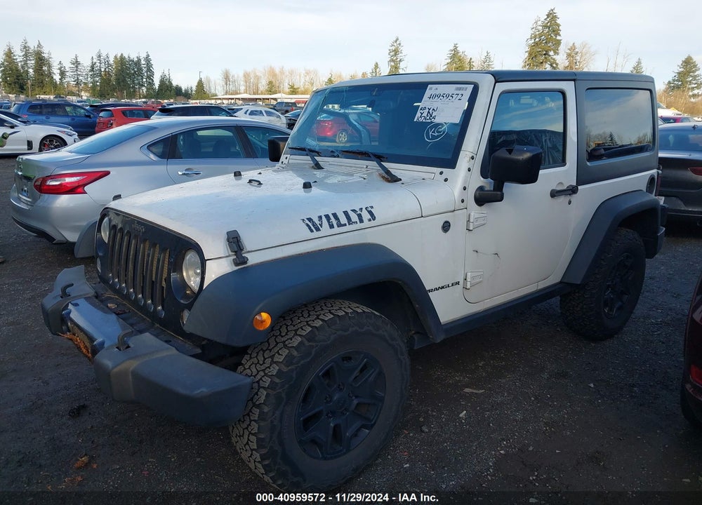 2015 JEEP WRANGLER WILLYS WHEELER VIN: 1C4GJWAG5FL694962