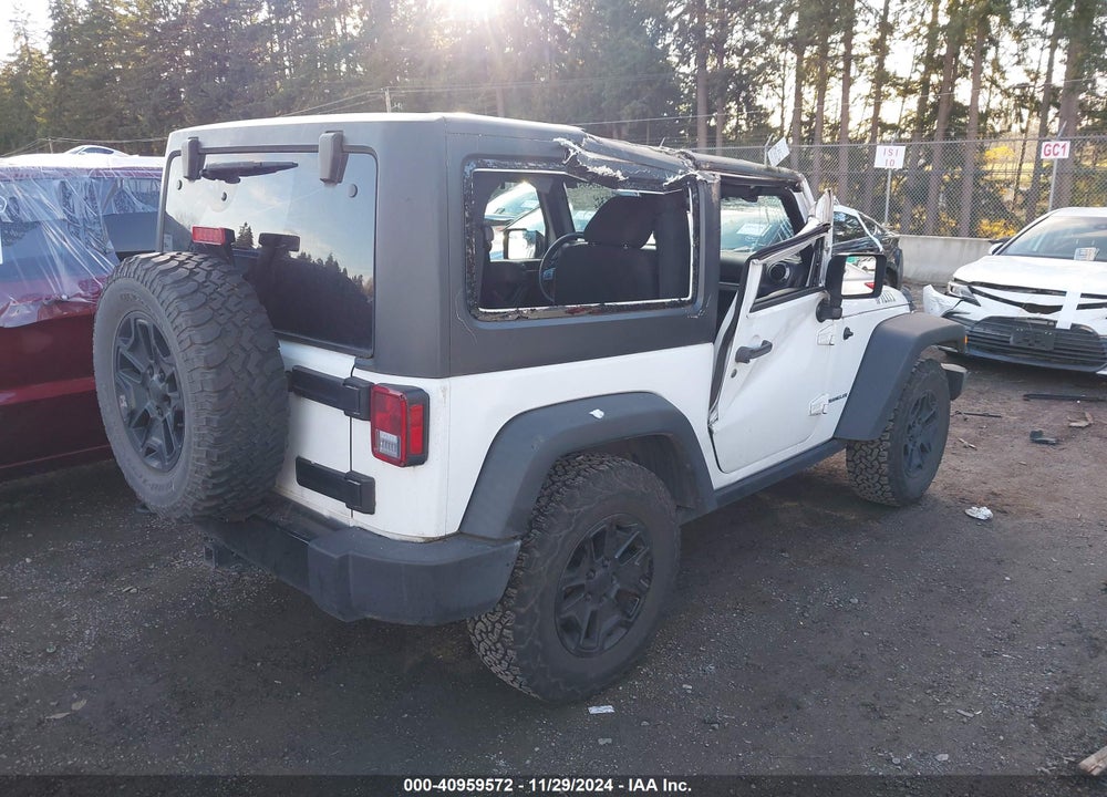 2015 JEEP WRANGLER WILLYS WHEELER VIN: 1C4GJWAG5FL694962
