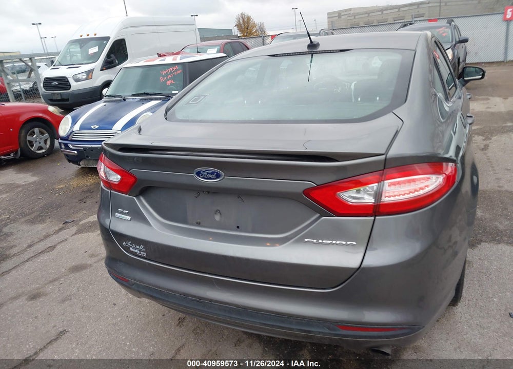 2014 FORD FUSION SE VIN: 3FA6P0HD5ER163785
